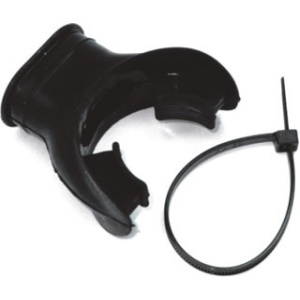 Black Rubber Regulator Mouthpiece