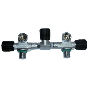 Beaver 232 Bar Twin 5.5" Cylinder Manifold M26 Thread M25x2 EN144-1