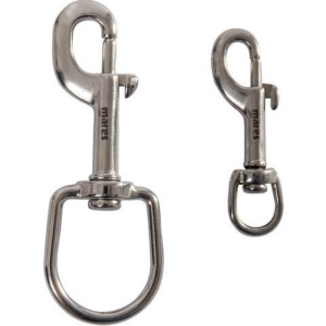 Mares Dead Bolt Snap Stainless Steel - XR Line -Size Choice