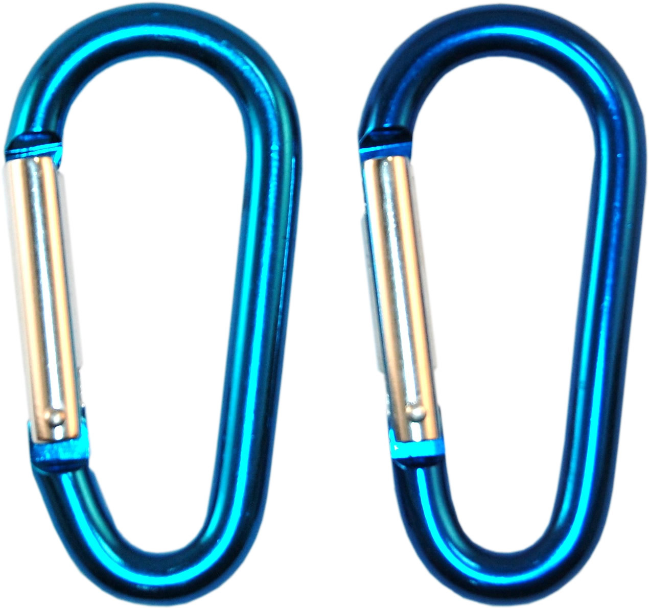 Beaver Alloy Carabiner Choice Of Sizes And Colour. 2 Pack - Image 3