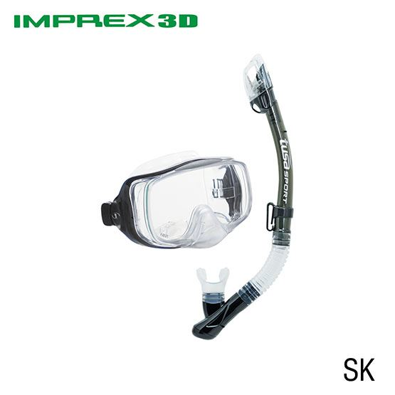 TUSA SPORT UC3325 Mask/Snorkel Set - Image 3